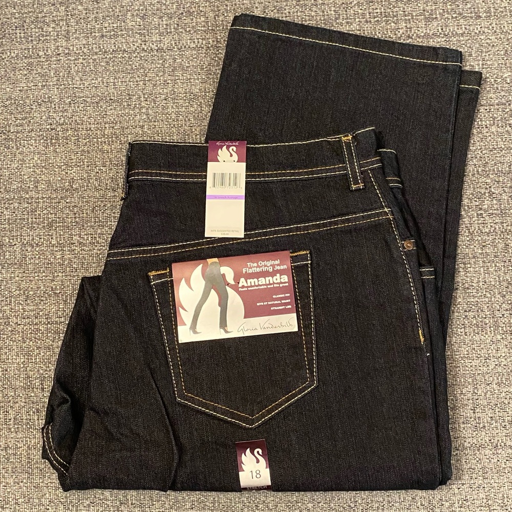 GV Amanda dark wash stretch jeans